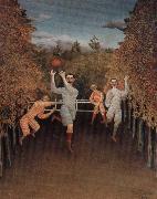 Henri Rousseau, fotbollsspelarna